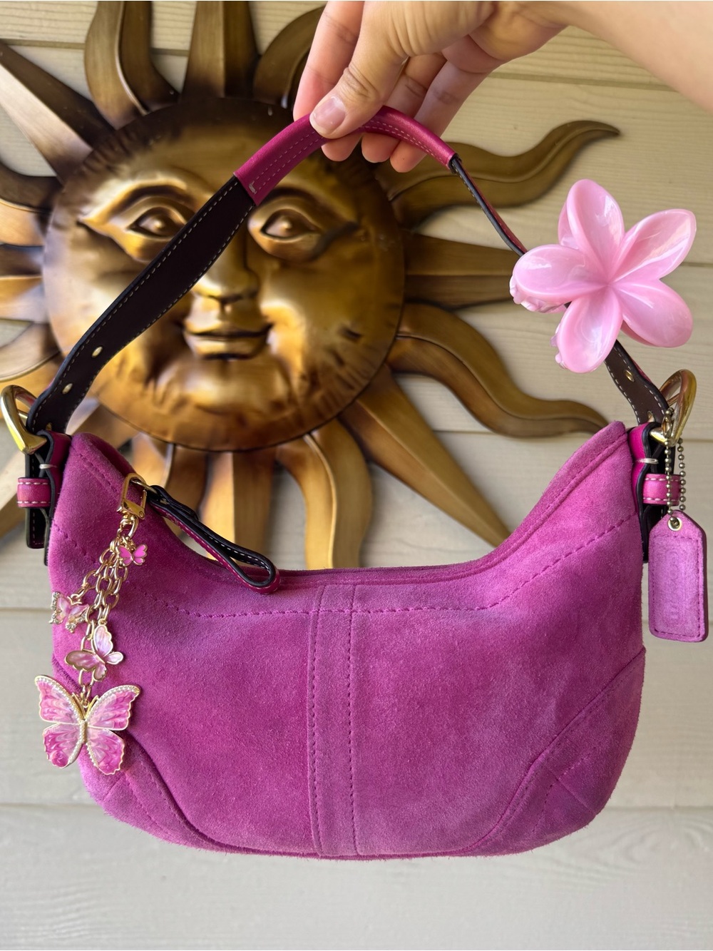 Vintage coach soho small hobo bag